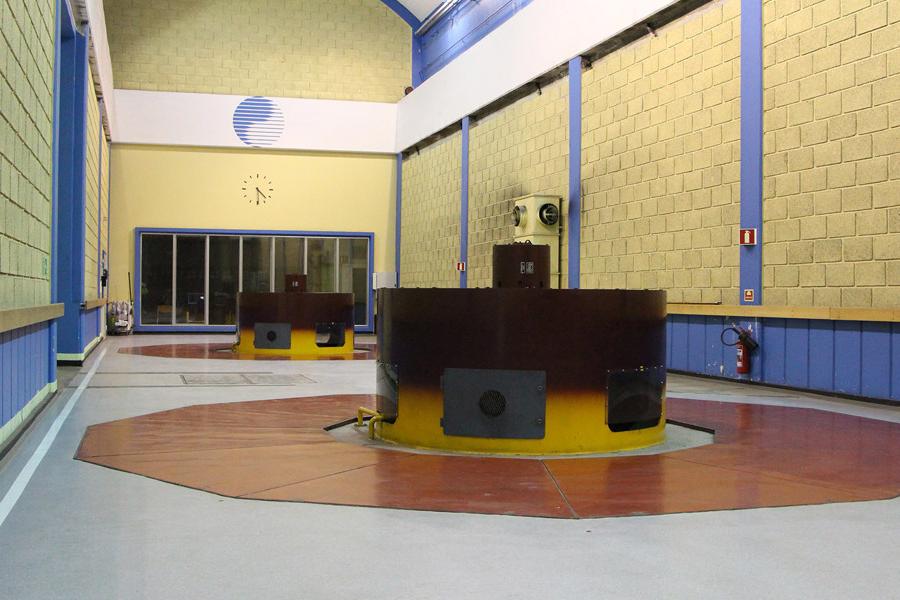 Generators in Straumso machine hall.